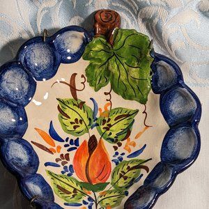 Casa Fina Vtg. Portgual Hand Painted Decorative Serveware
